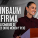Sheinbaum confirma el restablecimiento de relaciones entre México y Perú