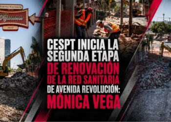 CESPT INICIA LA SEGUNDA ETAPA DE RENOVACIÓN DE LA RED SANITARIA DE AVENIDA REVOLUCIÓN: MÓNICA VEGA