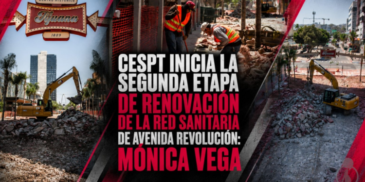 CESPT INICIA LA SEGUNDA ETAPA DE RENOVACIÓN DE LA RED SANITARIA DE AVENIDA REVOLUCIÓN: MÓNICA VEGA