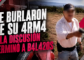 Se burlaron de su arma y la discusión terminó a balazos