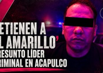 Detienen a ‘El Amarillo’, presunto líder criminal en Acapulco