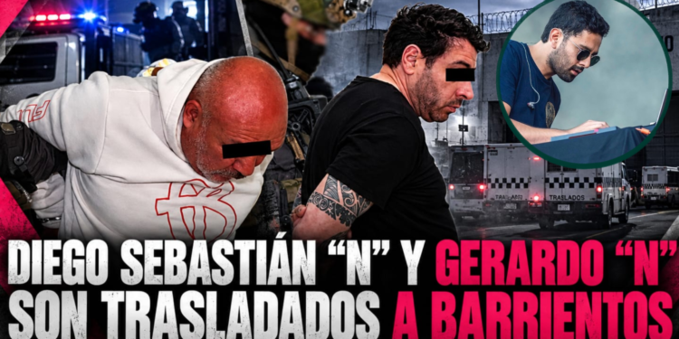 Diego Sebastián “N” y Gerardo “N” son trasladados a Barrientos