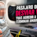 Pasajero obliga a desviar vuelo tras agredir a viajeros; terminan amarrándolo
