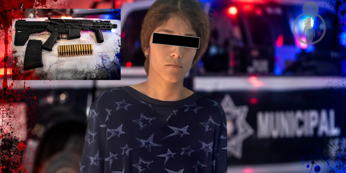 Municipales detienen a joven con un fusil en Playas de Tijuana
