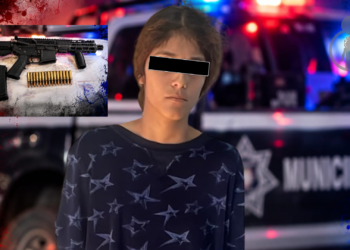 Municipales detienen a joven con un fusil en Playas de Tijuana