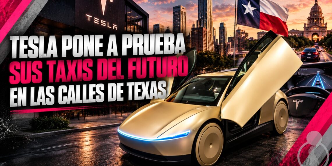 Tesla pone a prueba sus taxis del futuro en las calles de Texas