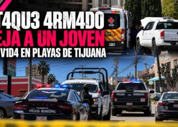 Ataque armado deja a un joven sin vida en Playas de Tijuana