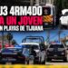 Ataque armado deja a un joven sin vida en Playas de Tijuana