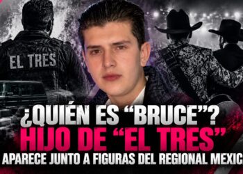 ¿Quién es “Bruce”? Hijo de “El Tres” que aparece junto a figuras del regional mexicano