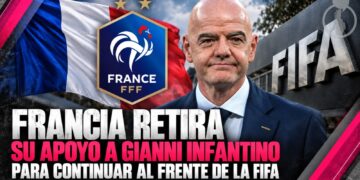Francia retira su apoyo a Gianni Infantino para continuar al frente de la FIFA