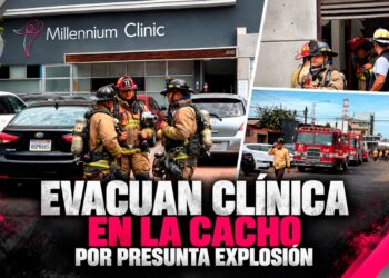 Evacuan Clínica en la Cacho por presunta explosión