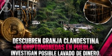 Descubren granja clandestina de criptomonedas en Puebla; investigan posible lavado de dinero