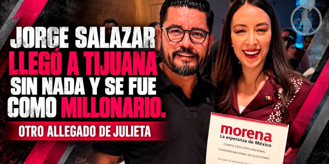 Jorge Salazar llegó a Tijuana sin nada y se fue como millonario otro allegado de Julieta
