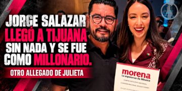 Jorge Salazar llegó a Tijuana sin nada y se fue como millonario otro allegado de Julieta