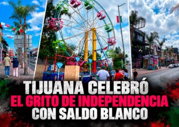 Tijuana celebró el Grito de Independencia con miles de personas y saldo blanco