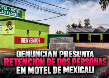 Denuncian presunta retención de dos personas en motel de Mexicali; pedirían dinero por su liberación