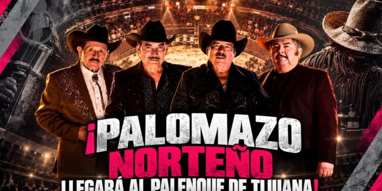 ¡Palomazo Norteño llegará al Palenque de Tijuana!