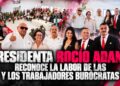 Presidenta RocIo Adame reconoce la labor de las y los trabajadores burócratas en el 89 aniversario del Sindicato Único de Trabajadores al Servicio de los Poderes del Estado, Municipios e Instituciones Descentralizadas de Baja California