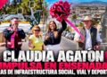 Claudia Agatón impulsa en Ensenada obras de infraestructura social, vial y deportiva