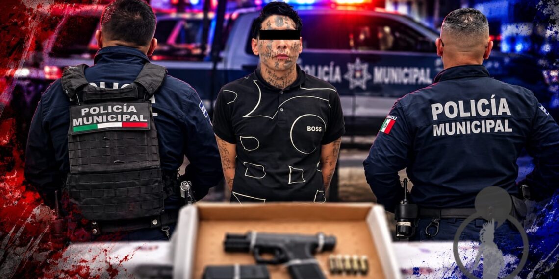 Bien bélico disparó con una Glock contra el Starbucks de la Macro; fue detenido por municipales
