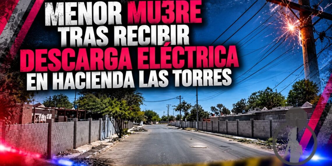 Menor muere tras recibir descarga eléctrica en Hacienda Las Torres