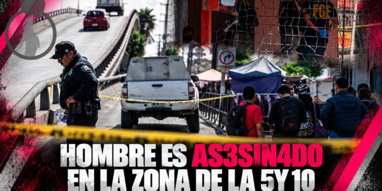 Hombre es asesinado en la zona de la 5y 10