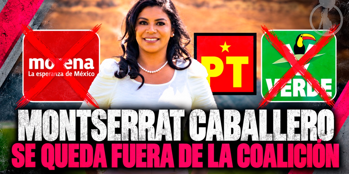 Montserrat Caballero se queda fuera de la coalición