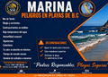Marina advierte sobre riesgos en las playas de Baja California