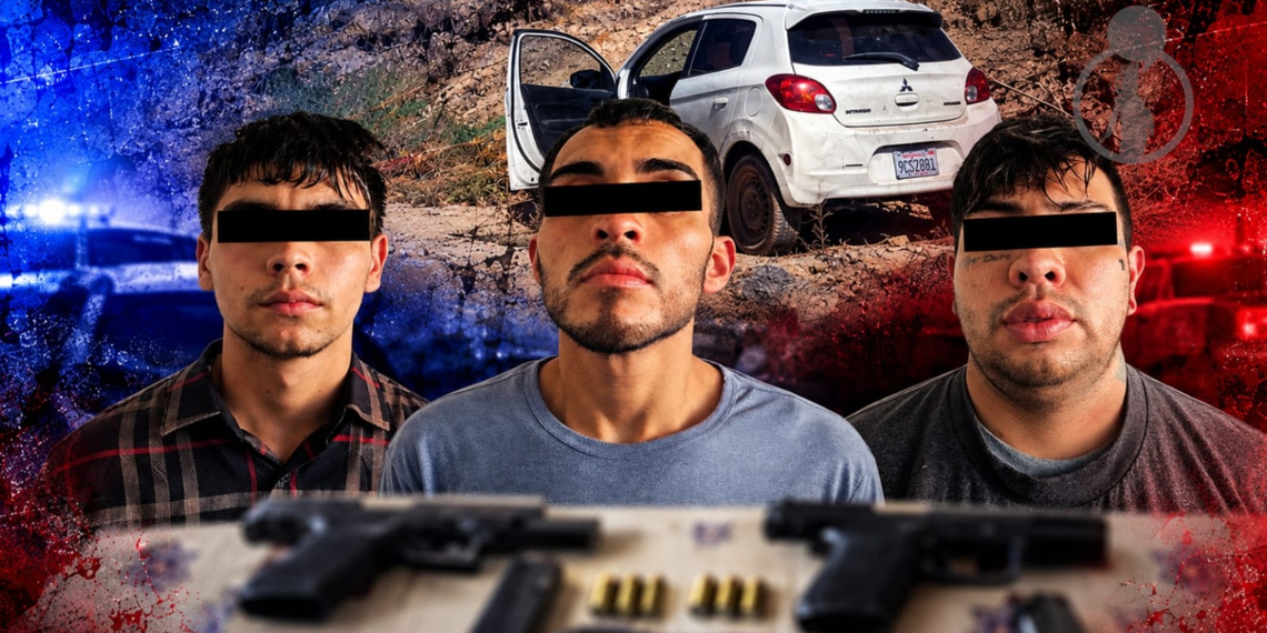 “Nos mandaron a pegarle al vato por rata”: Unidad Táctica de Tijuana atoran a tres sicarios armados