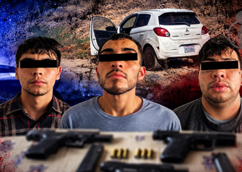 “Nos mandaron a pegarle al vato por rata”: Unidad Táctica de Tijuana atoran a tres sicarios armados