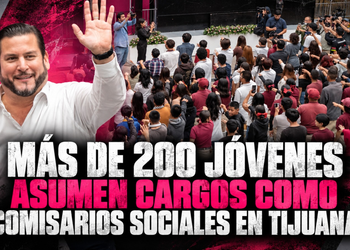 Más de 200 jóvenes asumen cargos como comisarios sociales en Tijuana