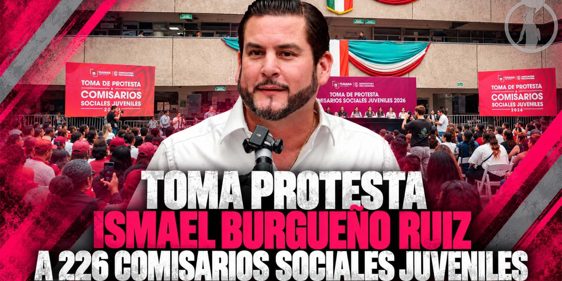 Toma protesta Ismael Burgueño Ruiz a 226 ‘Comisarios Sociales Juveniles’ de la Sindicatura Procuradora
