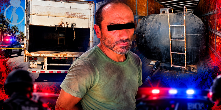 Tránsito detiene a conductor tras hallar contenedores con hidrocarburos en tráiler