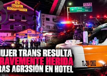 Mujer trans resulta gravemente herida tras agresión con arma punzocortante en hotel de Zona Centro