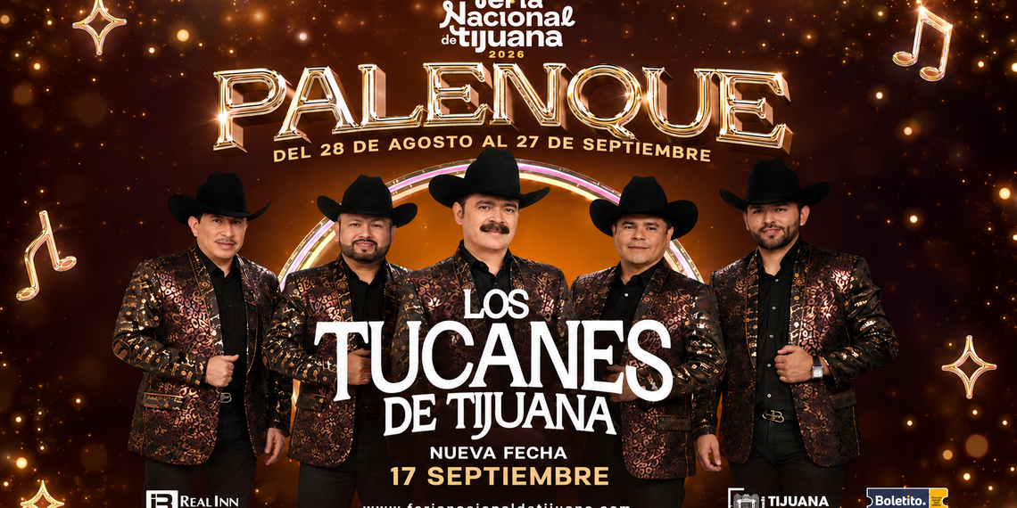 ¿Te quedaste sin ver a Los Tucanes de Tijuana? Aún quedan pocos boletos para su segunda fecha