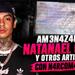 Amenazan a Natanael Cano y otros artistas con narcomanta