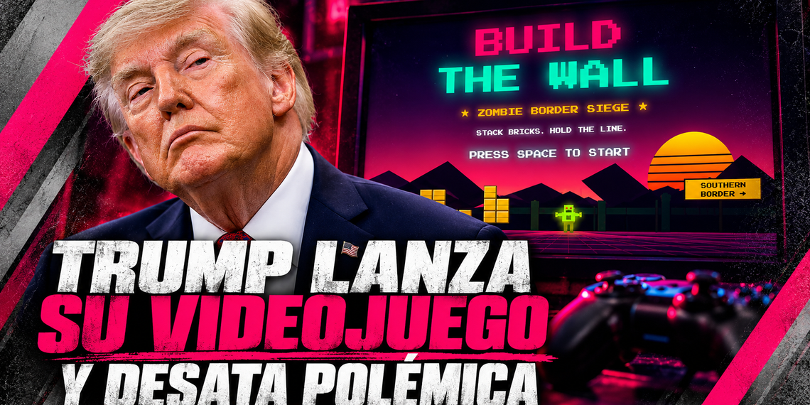 Trump lanza su videojuego y desata polémica