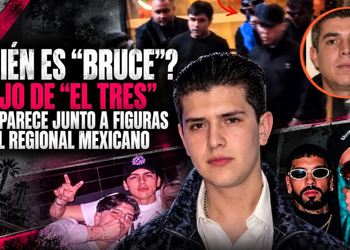 ¿Quién es “Bruce”? Hijo de “El Tres” que aparece junto a figuras del regional mexicano