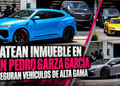 Catean inmueble en San Pedro Garza García y aseguran vehículos de alta gama