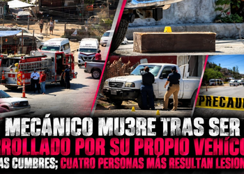 Mecánico muere tras ser arrollado por su propio vehículo en Las Cumbres; cuatro personas más resultan lesionadas