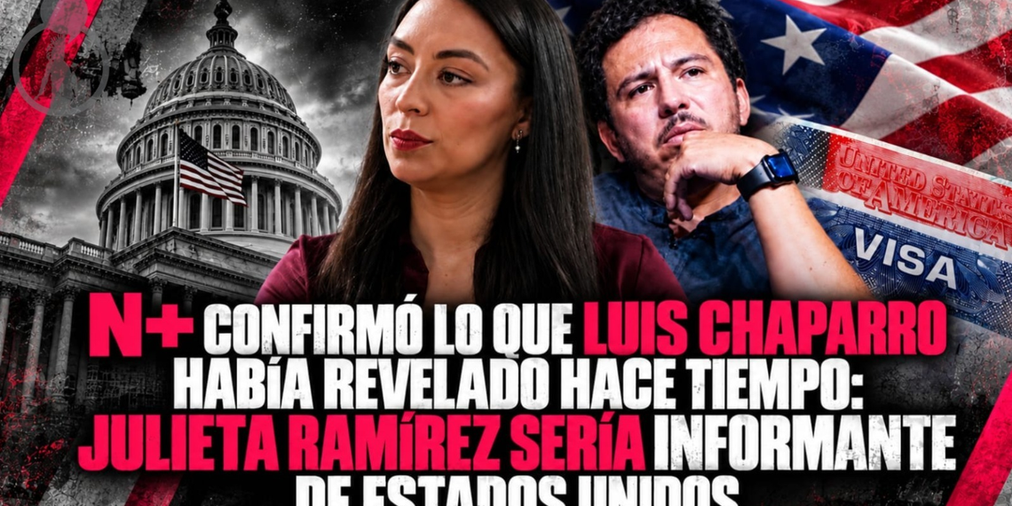 N+ confirmó lo que Luis Chaparro había revelado hace tiempo: Julieta Ramírez sería informante de Estados Unidos