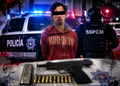 Municipal detiene a hombre con arma de fuego y 10 cartuchos en Mariano Matamoros