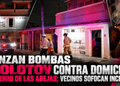 Lanzan bombas molotov contra domicilio en Cerro de las Abejas; vecinos sofocan incendio