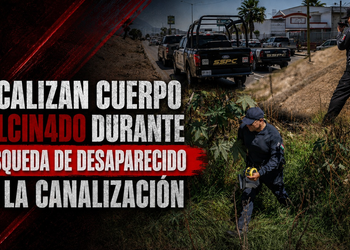 Localizan cuerpo calcinado durante búsqueda de desaparecido en la canalización