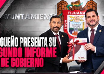 Presenta Ismael Burgueño su Segundo Informe de Gobierno ante el Cabildo del XXV Ayuntamiento de Tijuana