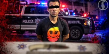 Por “celos”, apuñaló a su pareja sentimental en el cuello; fue detenido por municipales de Tijuana