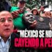 “México se nos está cayendo a pedazos”: Felipe Calderón tras decapitación de su estatua