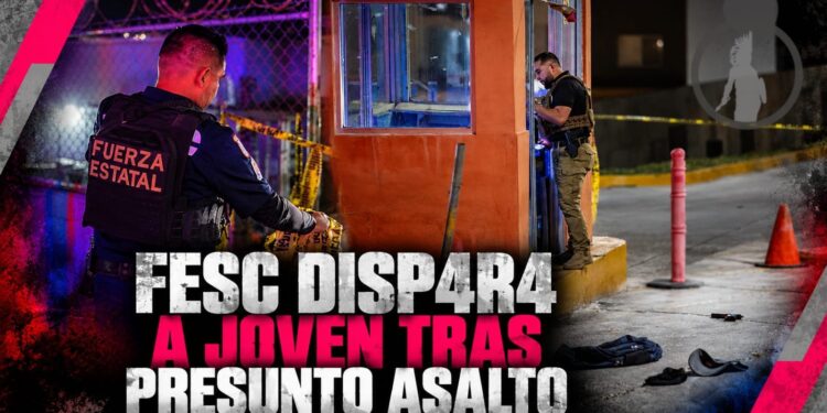 Intento de asalto termina con presunto delincuente herido a tiros por agentes de la FESC