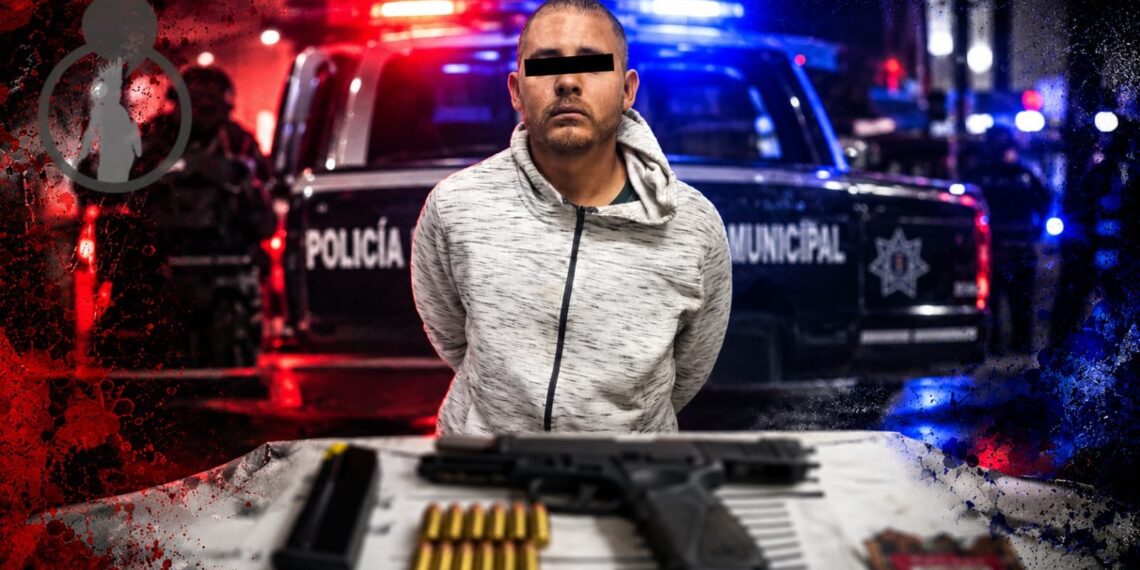 Se roba un celular y es detenido por municipales en Tijuana