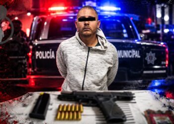 Se roba un celular y es detenido por municipales en Tijuana